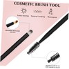 Mikinona 15pcs Complete Makeup Brush Set Including Eyelash Eyebrow Lip