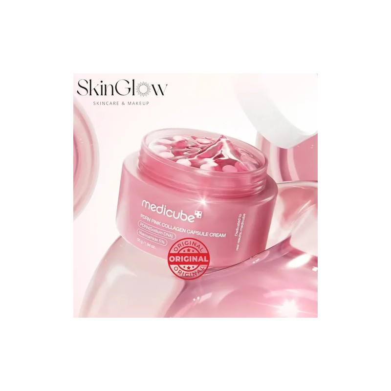 Sérum + Crema Prdn Pink Péptidos Y Colageno Medicube.