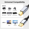 DDSYT USB 2.0 Printer Cable 100ft, USB-A to USB-B 2.0