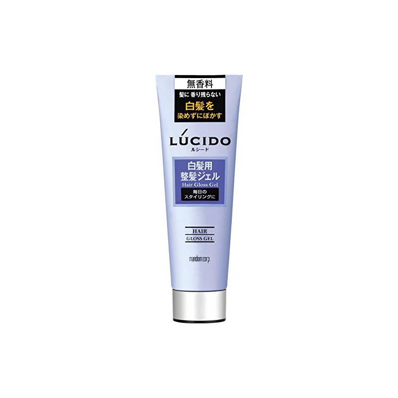 LUCIDO Hair Styling Gel for Gray Hair, 130g