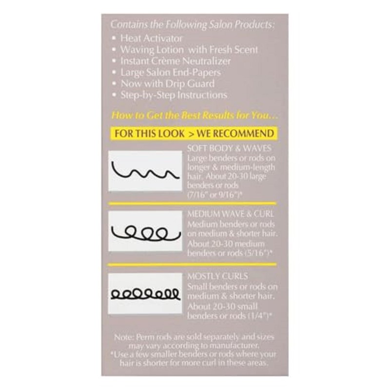 Ogilvie Salon Styles Precisely Right Professional Conditioning Perm Kit -