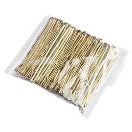 Pack of 50 Hair Grips/Bobby Pins for Girls/Women 5cm [Gold]