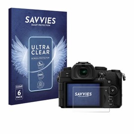 Savvies Pack of 6 Screen Protectors for Panasonic Lumix DC-G97 Ultra Transparent