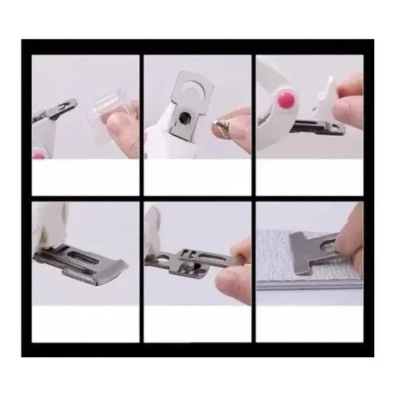 Molin Dollins Corta Tip Profesional Para Uñas Postizas Con Medida