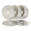 10Pcs 4.5" 110mm Super-Thin Diamond Lapidary Saw Blade Cutting Trim