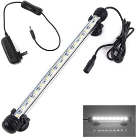 LED Aquarium Light, Smiful Fish Tank Light Submersible Underwater Crystal Glass LEDs Lights