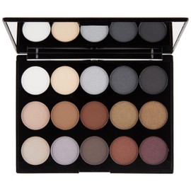 YANY Beauty - Minah Collection 15-Shades Eye Shadow Palette with Mirror - High Pigment Eyeshadow - Shimmer, Frost, & Matte Finish - Cruelty Free Cosmetics - Vegan Beauty - 22.8 g / 0.08 oz … (Date Night)