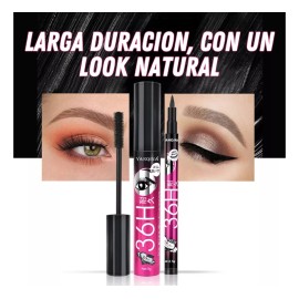 Universo en Linea Rimel 36h Y Delineador Cepillo Aplicador Protección Mancha F