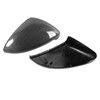2pcs Carbon Fiber Style Rearview Wing Mirror Cover Cap