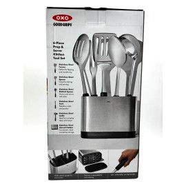 Kitchen OXO Good Grips Stainless Steel Prep & Serve Kitchen Tool 6pc Set - NEW