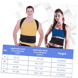 COLLBATH Portable Adjustable Posture for Adults and Students Daily Use Back Straightener Breathable Design for Improved Spine for Hunchback Support and Alignment