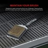 Grillstream Barbecue Cleaning Brush Replacement Heads, Tough Brass Bristles for