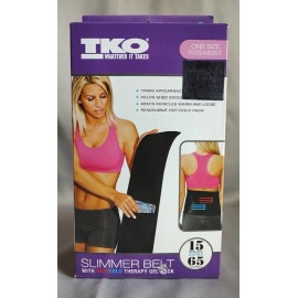 TKO -Slimmer Belt with Hot & Cold Therapy Gel Pack - One Size Fits Most - NIB