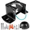 Ceiling Fan Mounting Bracket,AICWIOO Carbon Steel Sloped Cathedral Ceiling Canopy