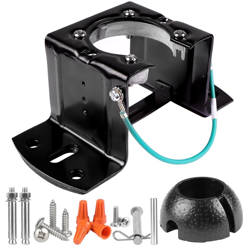 Ceiling Fan Mounting Bracket,AICWIOO Carbon Steel Sloped Cathedral Ceiling Canopy