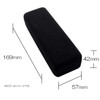 meigan Compact Square Glasses Case, Good Aluminum, Hard, Spring Type,