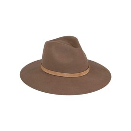 Lack of Color Women's The Grove Brown Wool Fedora Hat (Coffee Brown, Medium (57 cm))
