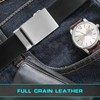 Nelbons Men's Belt Ratchet Automatic Belt for Men 35 mm