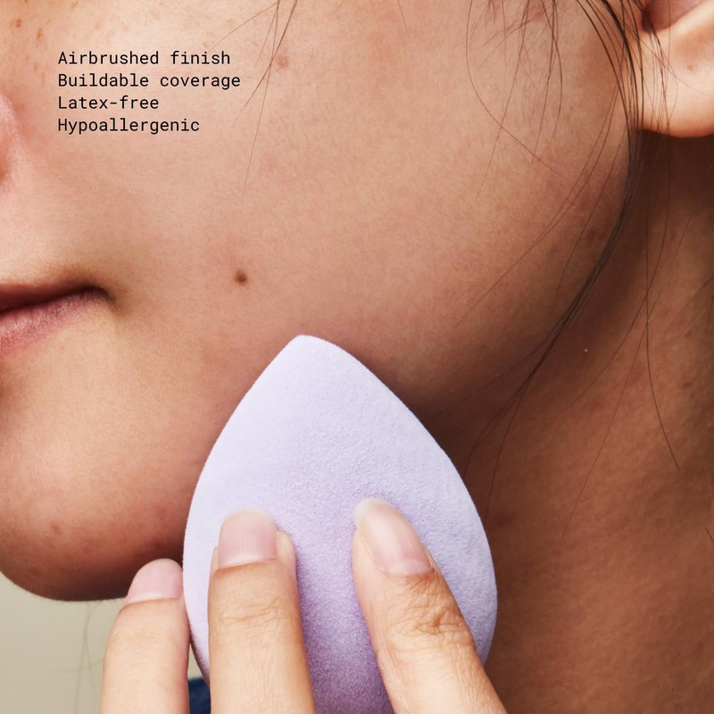 JUNO & Co. Microfiber Makeup Sponge, Dual Layer Technology for