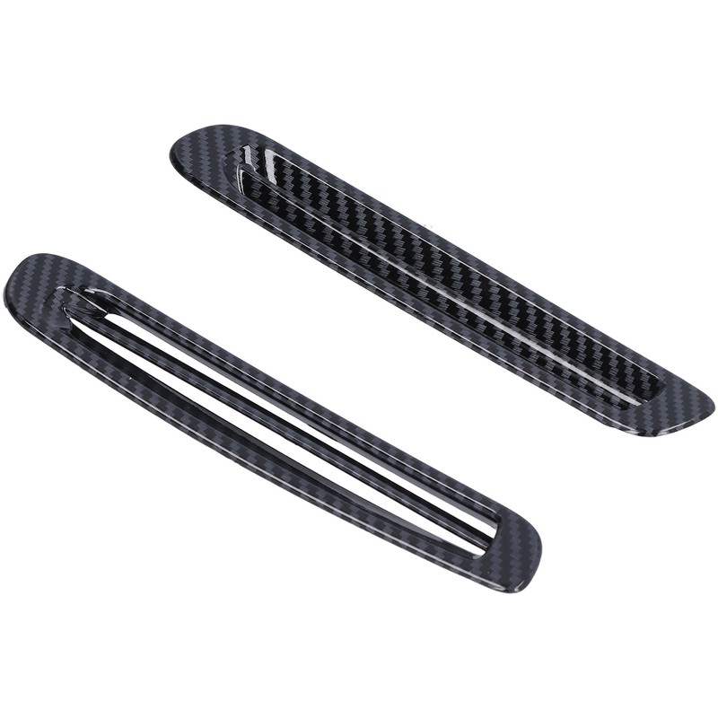 Front Upper Air Vent Trim Carbon Fiber Style Decor Replacement