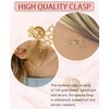 Necklace Layering Clasps Separator for Women 14k Gold Silver Tangle