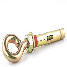 Merriway BH03920 Eye Bolt with Sleeve Anchor M10 x 58 Shield