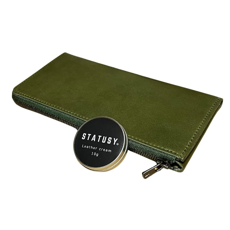 Statusy Original Leather Maintenance Cream, Beeswax Cream, yellow