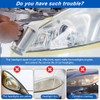 Saycker Car Headlight Restoration Kit, Auto Headlight Lens Polish Repair
