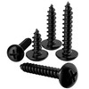 320 PCS M3 M4 Black Round Head Self Tapping Screws