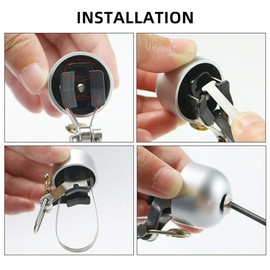 Bicycle Bell Retro Loud & Crisp Bicycle Mountain Bike Handle Ring Bell Horn Vintage Classic Bicycle Bell Replacement Mountain Bike Retro Accessories