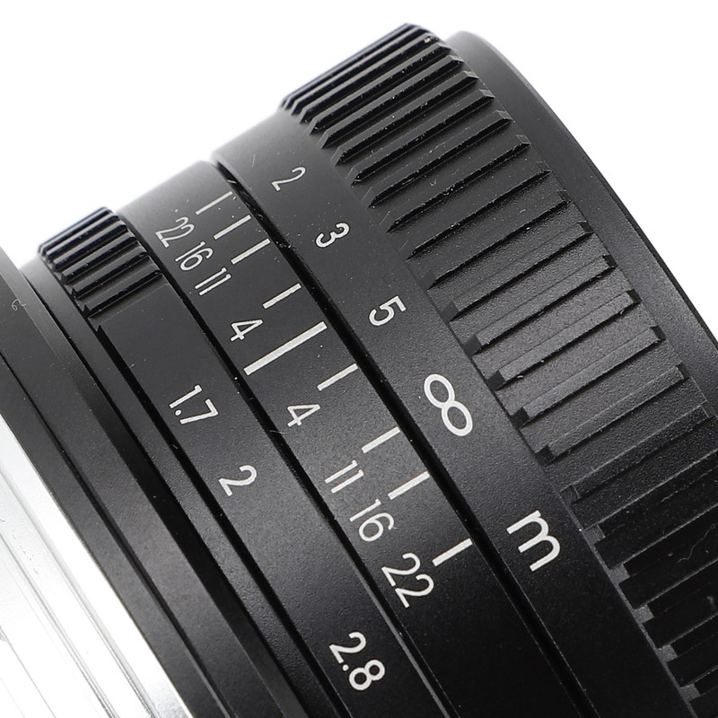 50mm F1.7 Full Frame Large Aperture Manual Focus Lens for