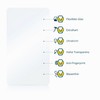 BROTECT Pack of 3 Protective Glass for Garmin Instinct 3