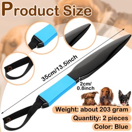 2 Pcs Dog Break Stick Dog Sticks Nylon Dog Chew Sticks Pet Mouth Training Stick Toys for German Shepherd Strong Medium Large Dogs, Blue