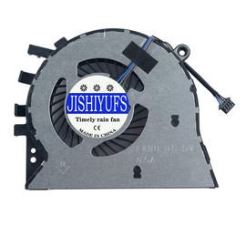 JISHIYUFS CPU Cooling Fan for HP Notebook 17-by 17-BY0053C 17-BY0017CY 17-BY0021DX 470 G7 Series Laptop L22529-001 NS85B00-17K22 L22531-001 DFS54110 5FCC 00T 55FC0T KN0 DC5V 0.5A