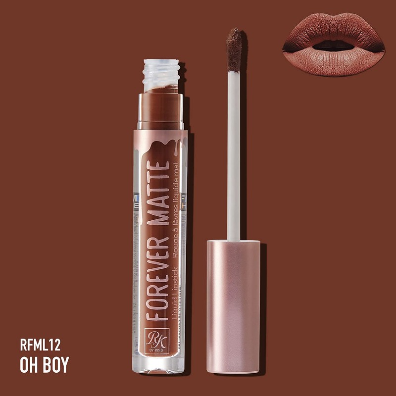 Ruby Kisses Forever Matte Liquid Lipstick - RFML12 (Oh Boy)