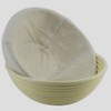 2 Pcs Round Bread Basket Cloth Liner Bread Proofing Basket