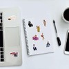 100pcs Stickers Taylor Small Stickers Decorative Masking Stickers for Personalize