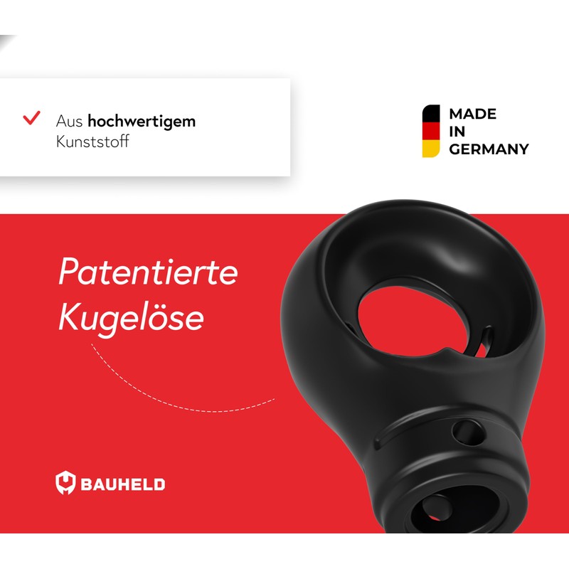 BAUHELD® Awning Eyelet Plastic [Made in Germany] – Bracket for