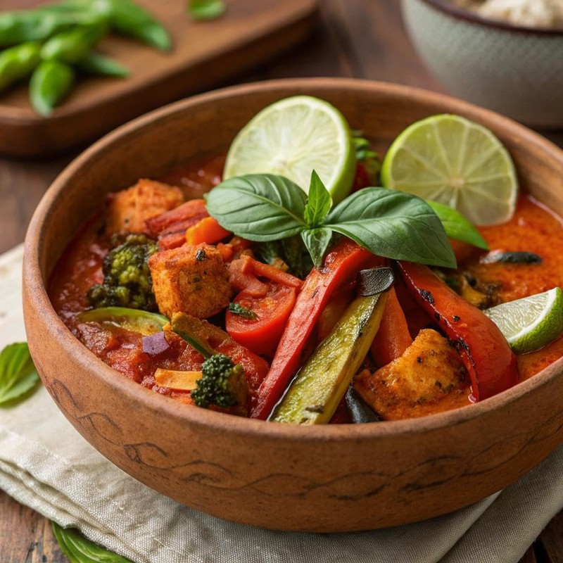 Mekhala Organic Thai Red Curry Paste. VEGAN. GLUTEN-FREE. NO ADDED