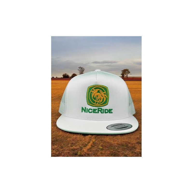 NICERIDE Moe=Doe White Unisex Adjustable Trucker Hat