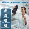 TEAWOO Shiny Wipes Shower Cleaning Cloth, Ultra Absorbent Car Drying
