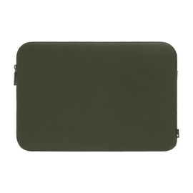 Incase Classic Laptop Sleeve for 15 Inch MacBook Pro or 13 Inch MacBook Air - Soft Computer Case with Faux Fur Lining - Durable and Lightweight (15.3 x 10.5 x 1 in) - Olive