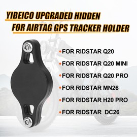 YIBEICO Upgraded Hidden for Airtag GPS Tracker Holder for Ridstar Q20 MINI / H20 / Q20 Lite,Anti-Theft for Air Tags Case,for Air Tag Holder, Waterproof Protective Cover Hides for Airtags