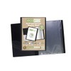 eco-eco A3 50% Recycled 10 Pocket Black Folder Presentation Display