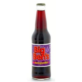 Big Ben's Sarsaparilla Soda - 12 OZ (12 Glass Bottles)