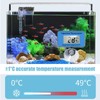 Tank Thermograph Aquarium,Accurate Digital Aquarium Temperature Meter - LCD Display