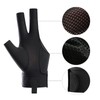 Holiberty 2 Pcs Professional Billiard Pool Gloves for Left Hand