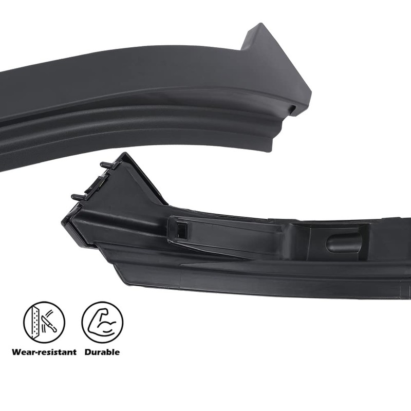 G-PLUS Front Bumper Headlight Filler Molding Trim Compatible with 2010-2018