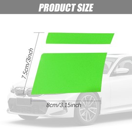 Lecctso 6PCS Reflective Car Decal, Car Wheel Reflective Stickers, Reflective Rim Stickers, Car Wheel Safety Decorative Decals, Reflective Car Wheel Decorative Stripe Stickers Universal for Most Cars