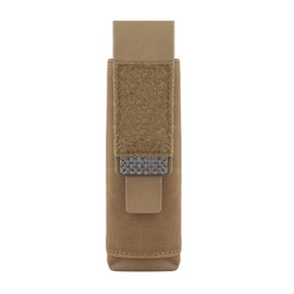 Tactical Flashlight Holster, Flexible Molle Flashlight Torch Pouch Vertical Small Tool Bag Organizer for Camping Hiking Climbing Backpack Belt